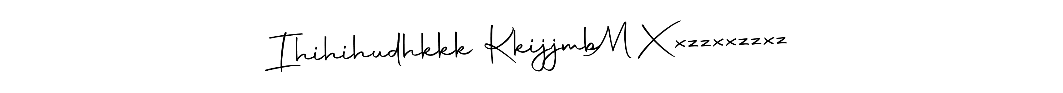 Also we have Ihihihudhkkk Kkijjmb  M Xxzzxxzzxz name is the best signature style. Create professional handwritten signature collection using Autography-DOLnW autograph style. Ihihihudhkkk Kkijjmb  M Xxzzxxzzxz signature style 10 images and pictures png