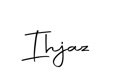 Autography-DOLnW is a professional signature style that is perfect for those who want to add a touch of class to their signature. It is also a great choice for those who want to make their signature more unique. Get Ihjaz name to fancy signature for free. Ihjaz signature style 10 images and pictures png