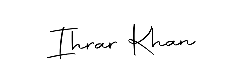 Similarly Autography-DOLnW is the best handwritten signature design. Signature creator online .You can use it as an online autograph creator for name Ihrar Khan. Ihrar Khan signature style 10 images and pictures png