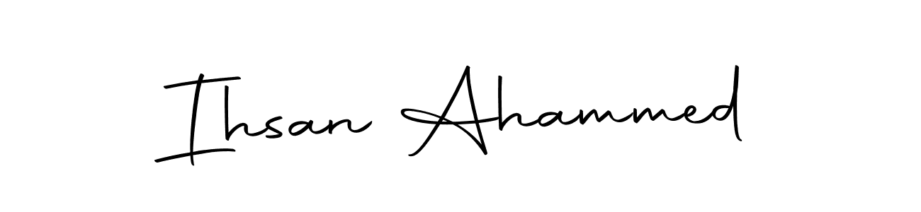 Once you've used our free online signature maker to create your best signature Autography-DOLnW style, it's time to enjoy all of the benefits that Ihsan Ahammed name signing documents. Ihsan Ahammed signature style 10 images and pictures png