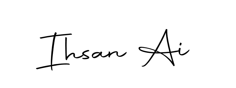 Ihsan Ai stylish signature style. Best Handwritten Sign (Autography-DOLnW) for my name. Handwritten Signature Collection Ideas for my name Ihsan Ai. Ihsan Ai signature style 10 images and pictures png