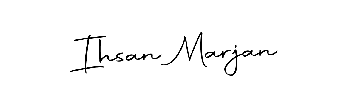 Also we have Ihsan Marjan name is the best signature style. Create professional handwritten signature collection using Autography-DOLnW autograph style. Ihsan Marjan signature style 10 images and pictures png