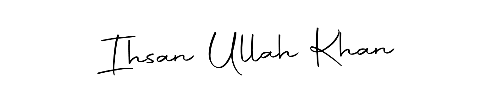 Also we have Ihsan Ullah Khan name is the best signature style. Create professional handwritten signature collection using Autography-DOLnW autograph style. Ihsan Ullah Khan signature style 10 images and pictures png