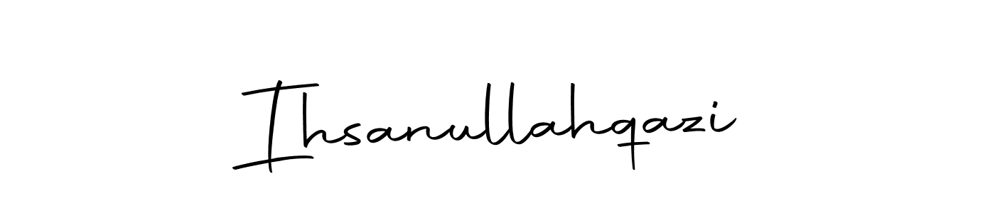 You can use this online signature creator to create a handwritten signature for the name Ihsanullahqazi. This is the best online autograph maker. Ihsanullahqazi signature style 10 images and pictures png