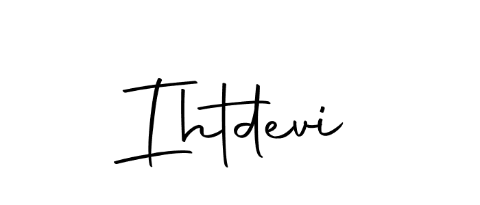 Make a beautiful signature design for name Ihtdevi. Use this online signature maker to create a handwritten signature for free. Ihtdevi signature style 10 images and pictures png