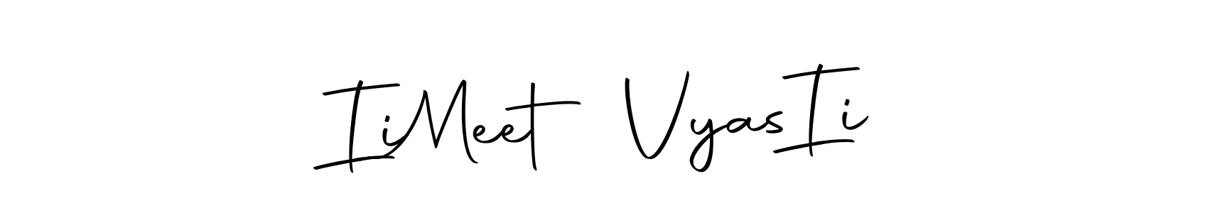 How to Draw Ii  Meet Vyas  Ii signature style? Autography-DOLnW is a latest design signature styles for name Ii  Meet Vyas  Ii. Ii  Meet Vyas  Ii signature style 10 images and pictures png