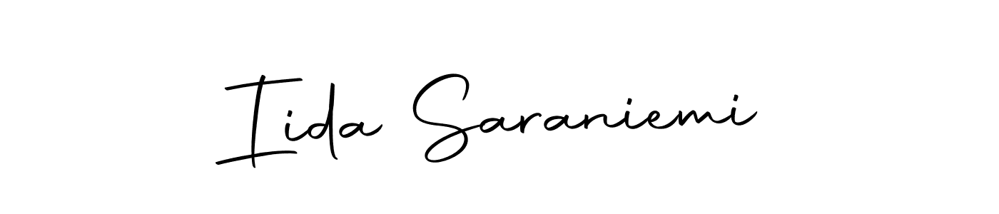 Similarly Autography-DOLnW is the best handwritten signature design. Signature creator online .You can use it as an online autograph creator for name Iida Saraniemi. Iida Saraniemi signature style 10 images and pictures png