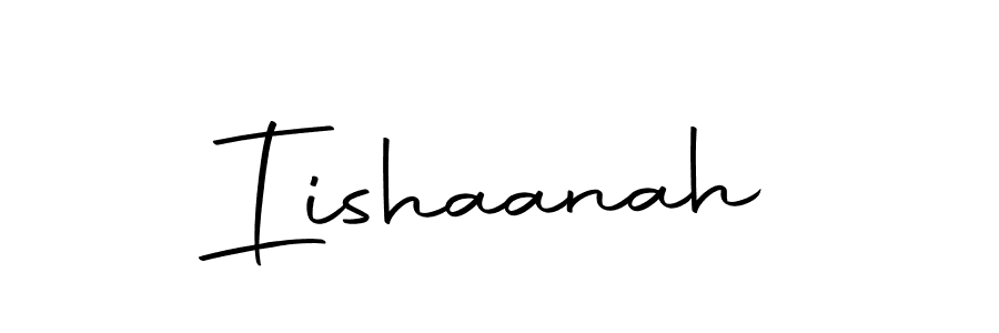 Make a beautiful signature design for name Iishaanah. With this signature (Autography-DOLnW) style, you can create a handwritten signature for free. Iishaanah signature style 10 images and pictures png