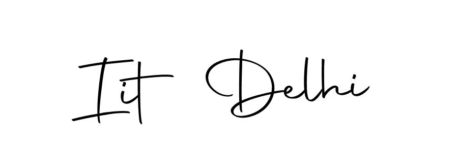 How to make Iit Delhi name signature. Use Autography-DOLnW style for creating short signs online. This is the latest handwritten sign. Iit Delhi signature style 10 images and pictures png