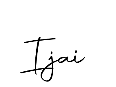 How to make Ijai signature? Autography-DOLnW is a professional autograph style. Create handwritten signature for Ijai name. Ijai signature style 10 images and pictures png
