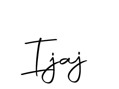Design your own signature with our free online signature maker. With this signature software, you can create a handwritten (Autography-DOLnW) signature for name Ijaj. Ijaj signature style 10 images and pictures png