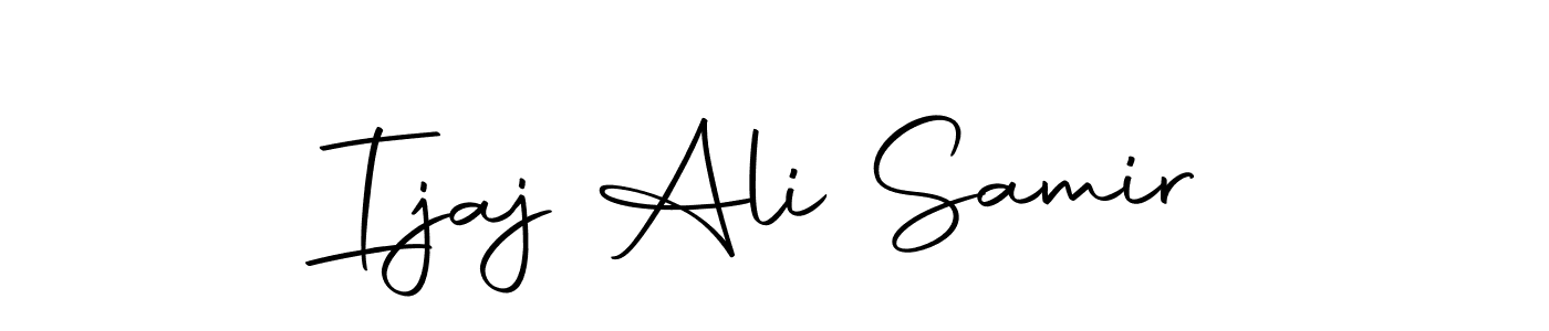 Once you've used our free online signature maker to create your best signature Autography-DOLnW style, it's time to enjoy all of the benefits that Ijaj Ali Samir name signing documents. Ijaj Ali Samir signature style 10 images and pictures png