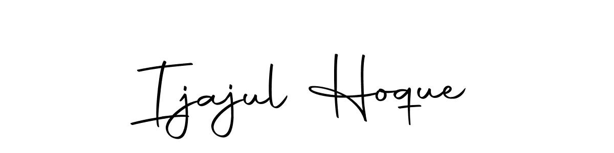 Make a beautiful signature design for name Ijajul Hoque. With this signature (Autography-DOLnW) style, you can create a handwritten signature for free. Ijajul Hoque signature style 10 images and pictures png