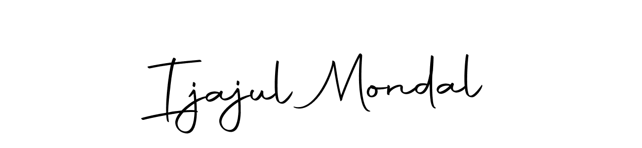 Make a beautiful signature design for name Ijajul Mondal. With this signature (Autography-DOLnW) style, you can create a handwritten signature for free. Ijajul Mondal signature style 10 images and pictures png