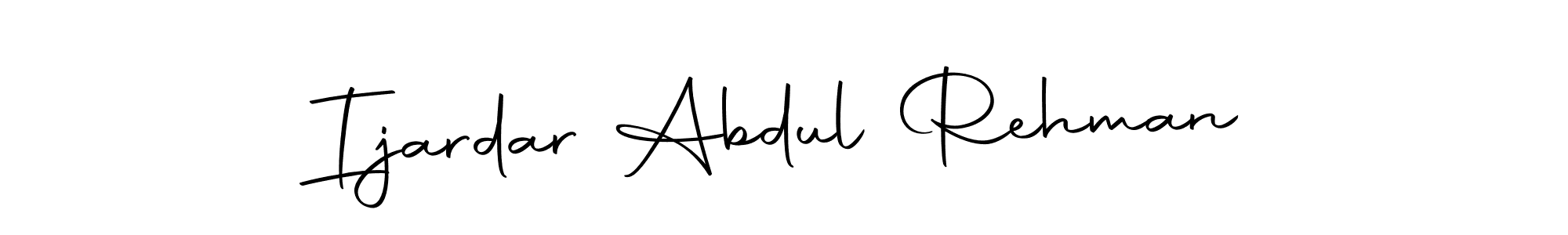 Ijardar Abdul Rehman stylish signature style. Best Handwritten Sign (Autography-DOLnW) for my name. Handwritten Signature Collection Ideas for my name Ijardar Abdul Rehman. Ijardar Abdul Rehman signature style 10 images and pictures png