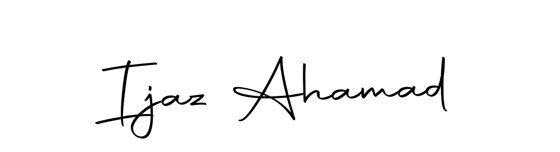 if you are searching for the best signature style for your name Ijaz Ahamad. so please give up your signature search. here we have designed multiple signature styles  using Autography-DOLnW. Ijaz Ahamad signature style 10 images and pictures png