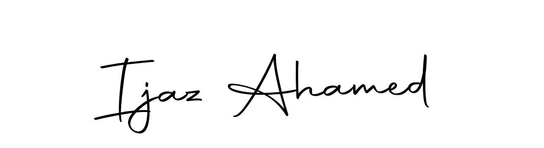 The best way (Autography-DOLnW) to make a short signature is to pick only two or three words in your name. The name Ijaz Ahamed include a total of six letters. For converting this name. Ijaz Ahamed signature style 10 images and pictures png