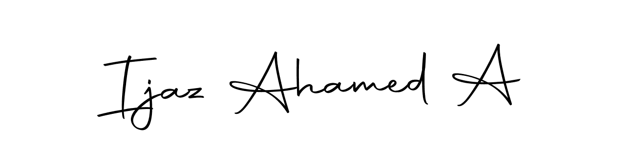 How to Draw Ijaz Ahamed A signature style? Autography-DOLnW is a latest design signature styles for name Ijaz Ahamed A. Ijaz Ahamed A signature style 10 images and pictures png