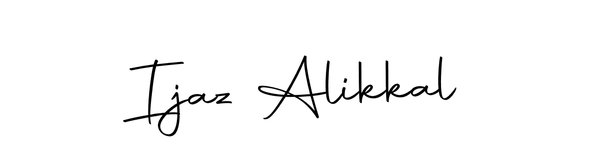 The best way (Autography-DOLnW) to make a short signature is to pick only two or three words in your name. The name Ijaz Alikkal include a total of six letters. For converting this name. Ijaz Alikkal signature style 10 images and pictures png