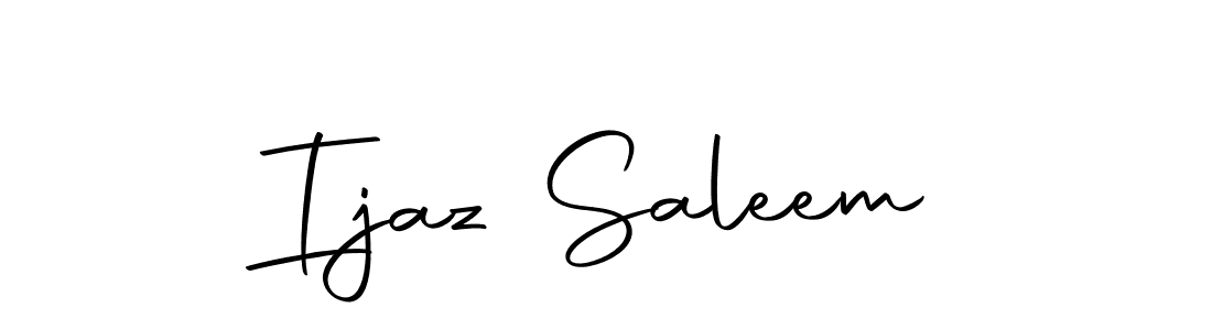 Ijaz Saleem stylish signature style. Best Handwritten Sign (Autography-DOLnW) for my name. Handwritten Signature Collection Ideas for my name Ijaz Saleem. Ijaz Saleem signature style 10 images and pictures png