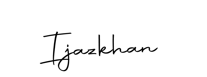 Similarly Autography-DOLnW is the best handwritten signature design. Signature creator online .You can use it as an online autograph creator for name Ijazkhan. Ijazkhan signature style 10 images and pictures png