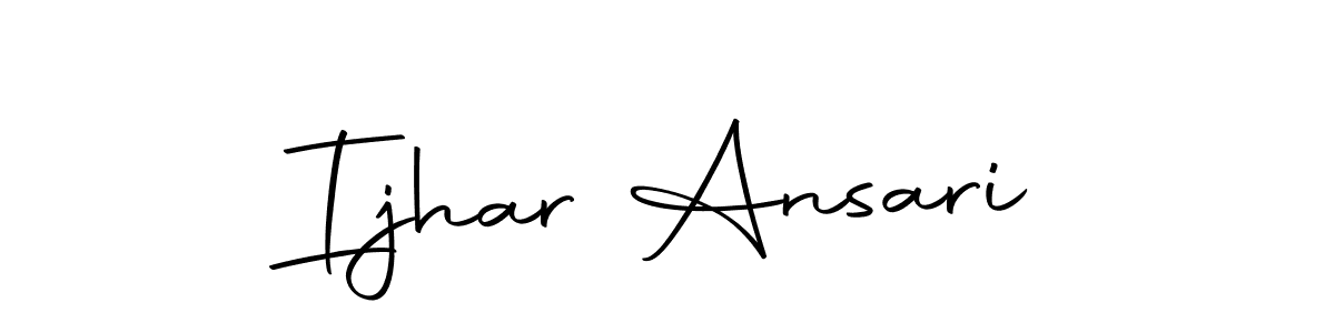 Also You can easily find your signature by using the search form. We will create Ijhar Ansari name handwritten signature images for you free of cost using Autography-DOLnW sign style. Ijhar Ansari signature style 10 images and pictures png