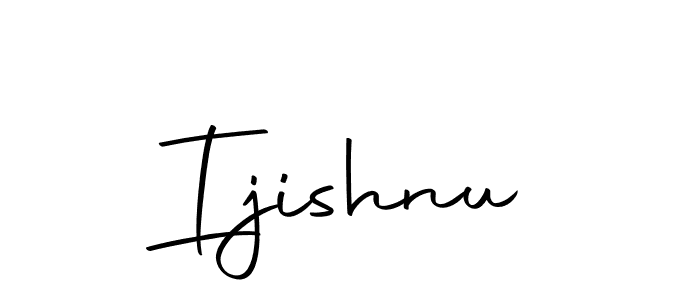 Use a signature maker to create a handwritten signature online. With this signature software, you can design (Autography-DOLnW) your own signature for name Ijishnu. Ijishnu signature style 10 images and pictures png