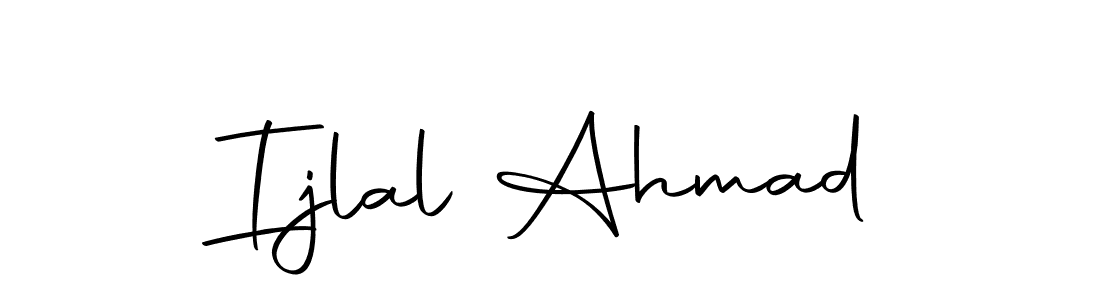 Make a beautiful signature design for name Ijlal Ahmad. With this signature (Autography-DOLnW) style, you can create a handwritten signature for free. Ijlal Ahmad signature style 10 images and pictures png