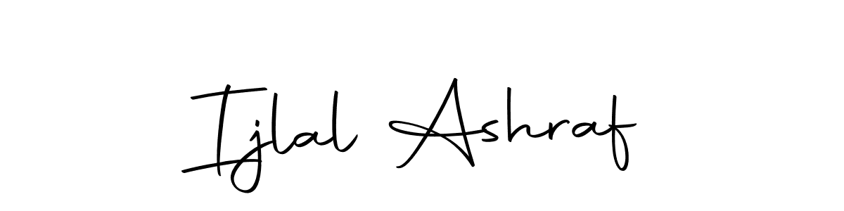 Use a signature maker to create a handwritten signature online. With this signature software, you can design (Autography-DOLnW) your own signature for name Ijlal Ashraf. Ijlal Ashraf signature style 10 images and pictures png