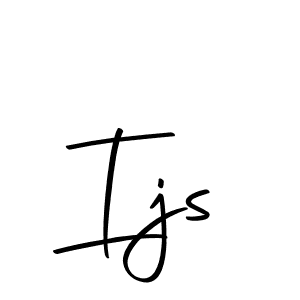 You should practise on your own different ways (Autography-DOLnW) to write your name (Ijs) in signature. don't let someone else do it for you. Ijs signature style 10 images and pictures png