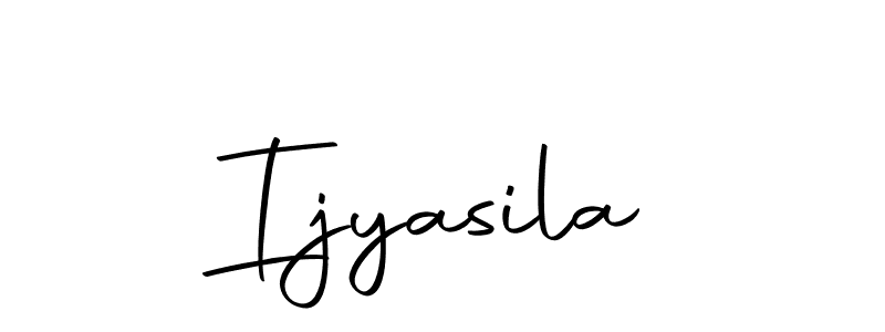 Use a signature maker to create a handwritten signature online. With this signature software, you can design (Autography-DOLnW) your own signature for name Ijyasila. Ijyasila signature style 10 images and pictures png