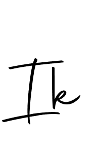 Ik stylish signature style. Best Handwritten Sign (Autography-DOLnW) for my name. Handwritten Signature Collection Ideas for my name Ik. Ik signature style 10 images and pictures png