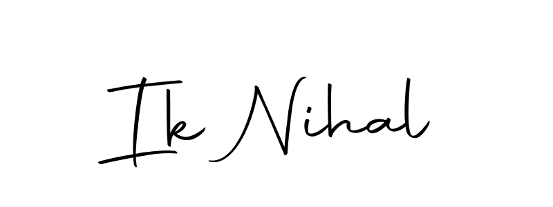 It looks lik you need a new signature style for name Ik Nihal. Design unique handwritten (Autography-DOLnW) signature with our free signature maker in just a few clicks. Ik Nihal signature style 10 images and pictures png