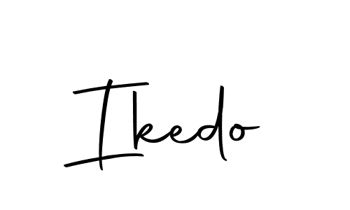 Make a beautiful signature design for name Ikedo. With this signature (Autography-DOLnW) style, you can create a handwritten signature for free. Ikedo signature style 10 images and pictures png