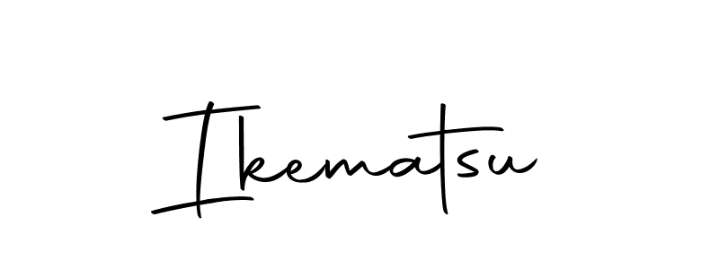 You should practise on your own different ways (Autography-DOLnW) to write your name (Ikematsu) in signature. don't let someone else do it for you. Ikematsu signature style 10 images and pictures png