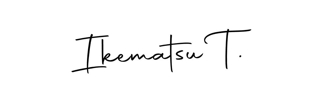 Make a beautiful signature design for name Ikematsu T.. Use this online signature maker to create a handwritten signature for free. Ikematsu T. signature style 10 images and pictures png