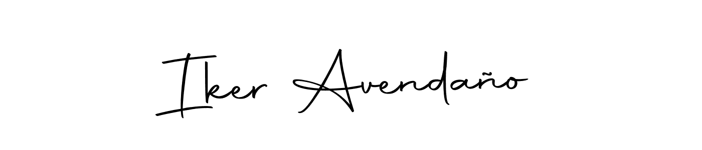 Similarly Autography-DOLnW is the best handwritten signature design. Signature creator online .You can use it as an online autograph creator for name Iker Avendaño. Iker Avendaño signature style 10 images and pictures png