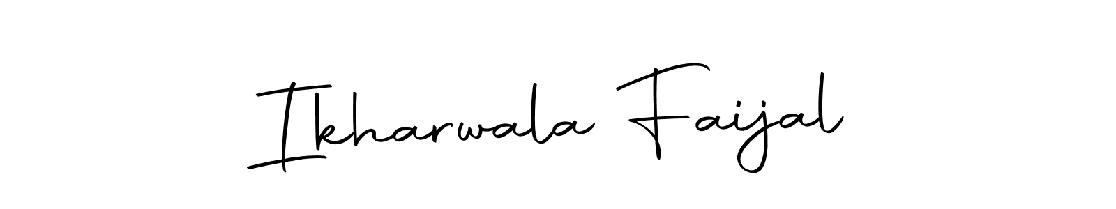 Make a beautiful signature design for name Ikharwala Faijal. Use this online signature maker to create a handwritten signature for free. Ikharwala Faijal signature style 10 images and pictures png