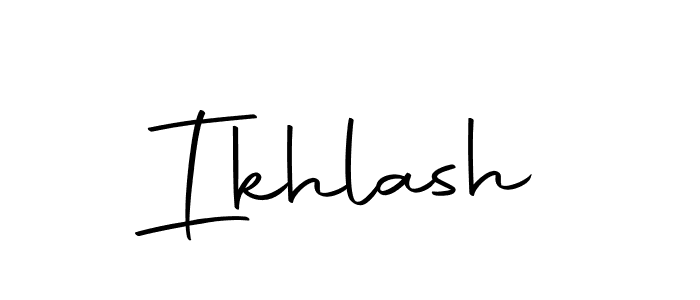 You should practise on your own different ways (Autography-DOLnW) to write your name (Ikhlash) in signature. don't let someone else do it for you. Ikhlash signature style 10 images and pictures png