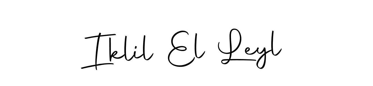 The best way (Autography-DOLnW) to make a short signature is to pick only two or three words in your name. The name Iklil El Leyl include a total of six letters. For converting this name. Iklil El Leyl signature style 10 images and pictures png