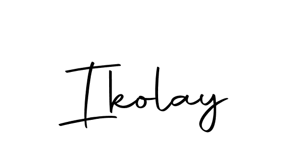 How to make Ikolay signature? Autography-DOLnW is a professional autograph style. Create handwritten signature for Ikolay name. Ikolay signature style 10 images and pictures png