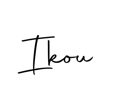 You should practise on your own different ways (Autography-DOLnW) to write your name (Ikou) in signature. don't let someone else do it for you. Ikou signature style 10 images and pictures png