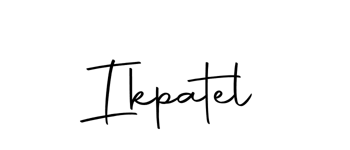 You can use this online signature creator to create a handwritten signature for the name Ikpatel. This is the best online autograph maker. Ikpatel signature style 10 images and pictures png