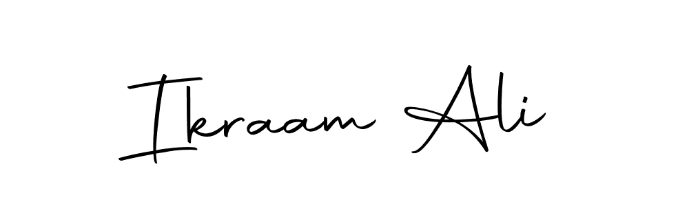 Use a signature maker to create a handwritten signature online. With this signature software, you can design (Autography-DOLnW) your own signature for name Ikraam Ali. Ikraam Ali signature style 10 images and pictures png