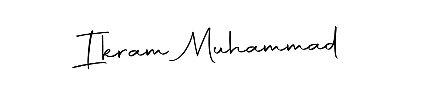 Make a short Ikram Muhammad signature style. Manage your documents anywhere anytime using Autography-DOLnW. Create and add eSignatures, submit forms, share and send files easily. Ikram Muhammad signature style 10 images and pictures png