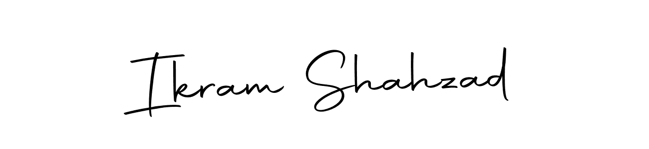 This is the best signature style for the Ikram Shahzad name. Also you like these signature font (Autography-DOLnW). Mix name signature. Ikram Shahzad signature style 10 images and pictures png