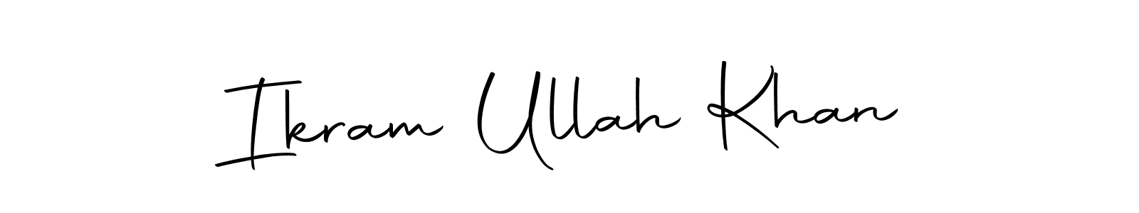 Ikram Ullah Khan stylish signature style. Best Handwritten Sign (Autography-DOLnW) for my name. Handwritten Signature Collection Ideas for my name Ikram Ullah Khan. Ikram Ullah Khan signature style 10 images and pictures png