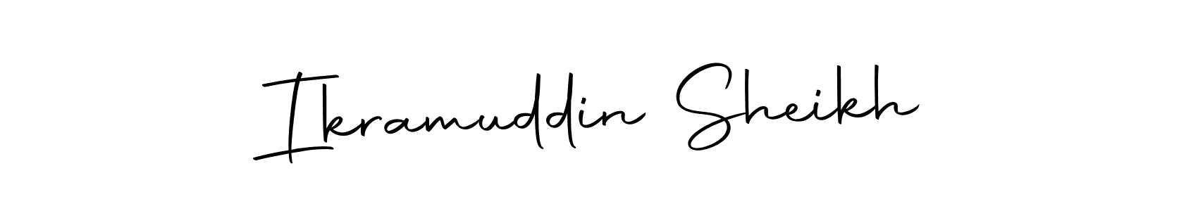 Also we have Ikramuddin Sheikh name is the best signature style. Create professional handwritten signature collection using Autography-DOLnW autograph style. Ikramuddin Sheikh signature style 10 images and pictures png