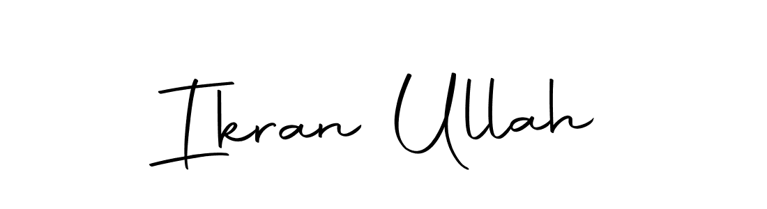 Make a beautiful signature design for name Ikran Ullah. Use this online signature maker to create a handwritten signature for free. Ikran Ullah signature style 10 images and pictures png