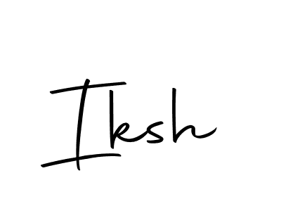 Make a beautiful signature design for name Iksh. Use this online signature maker to create a handwritten signature for free. Iksh signature style 10 images and pictures png